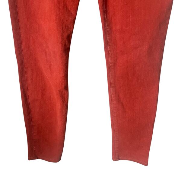 True Religion Halle Skinny Jeans Womens 28 Red Stretch Mid Rise Made in USA - Picture 6 of 9
